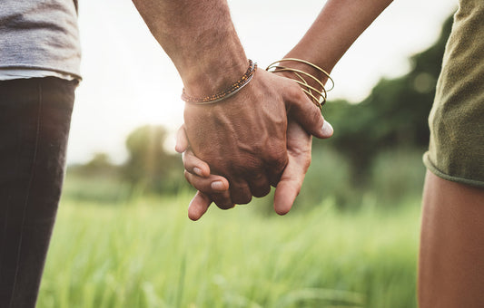 Holding hands and spread love - Opal Volunteer Team